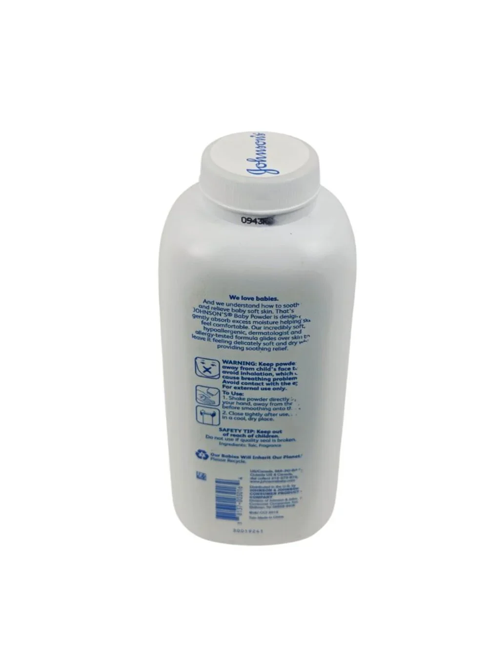 Johnsons Baby Powder Silky Soft Skin 15oz 425g 2012 Discontinued TALC Sealed